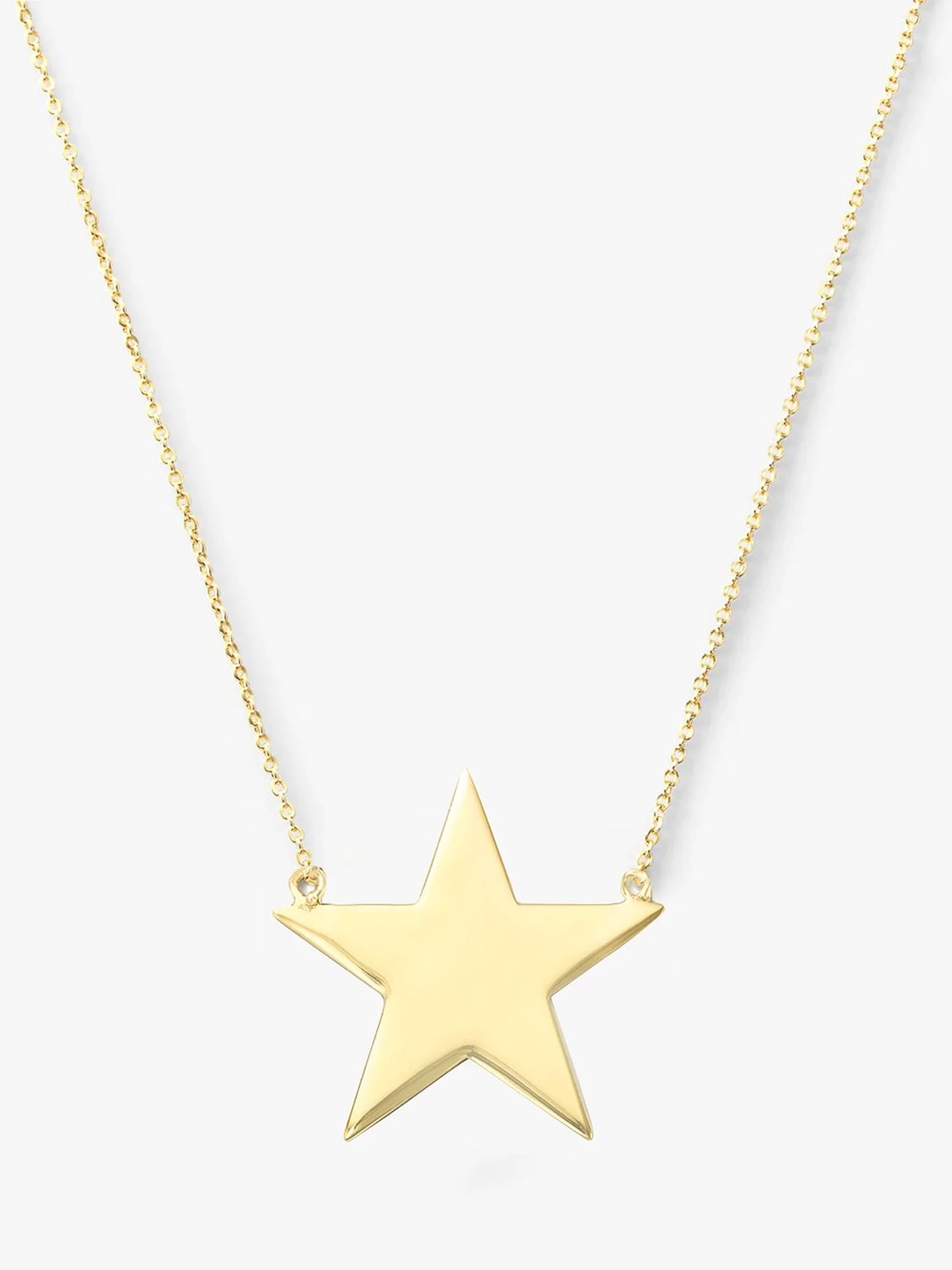 Melinda Maria Gold Star Pendant Necklace